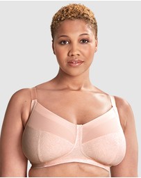 Royce Lingerie - Rosa Wirefree Full Cup Bra with Organic Cotton