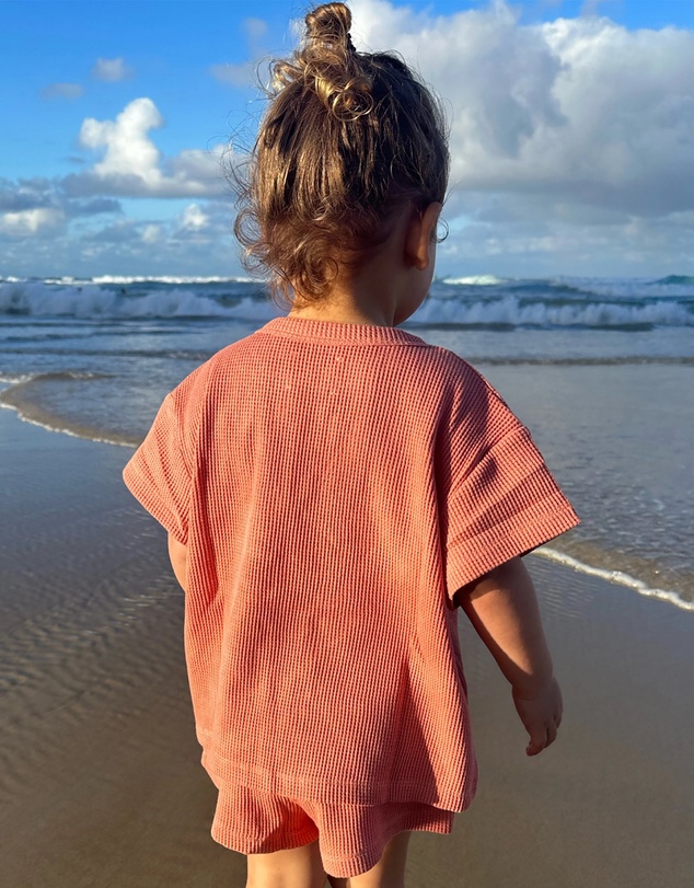 All Fenix - Mini Waffle Tee - Babies-Kids