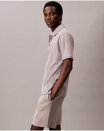 Calvin Klein - Variegated Rib Classic Polo Shirt