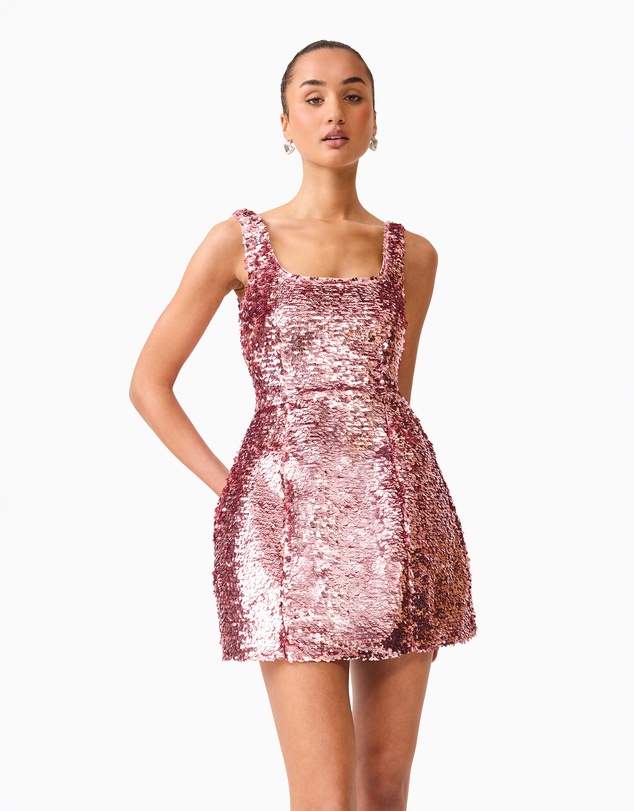 Elliatt - Alissa Tulip Mini Dress Pink