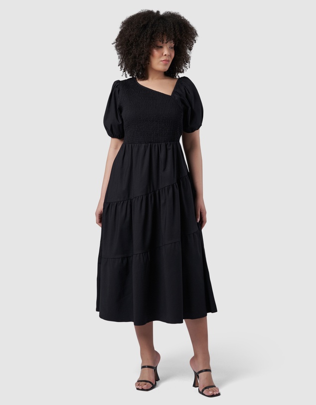 Something 4 Olivia - Miley Asymmetric Midi Dress