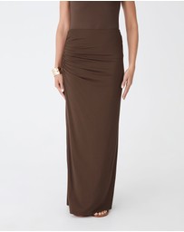 Forcast - Kirsty Bamboo Ruched Skirt