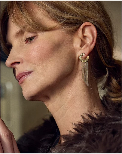 Rachel Jackson - Evolve Chandelier Drop Earrings Gold