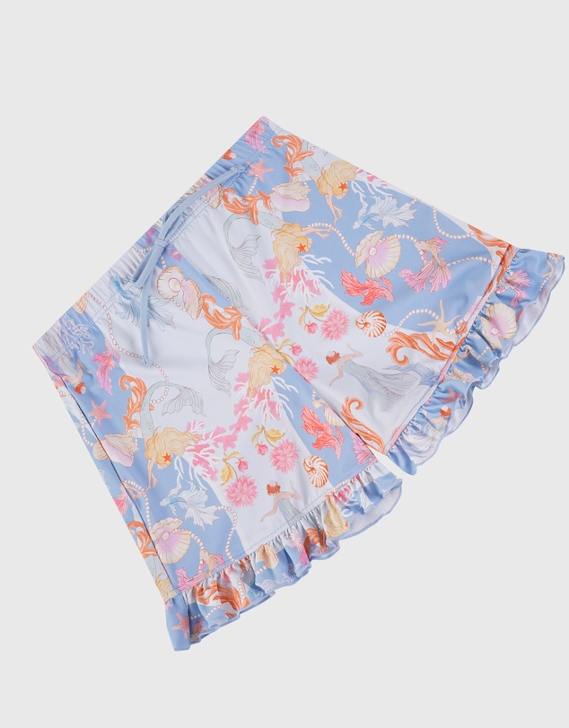 Aqua Blu Kids - Etoile Blossom Lycra Boardshorts - Teens