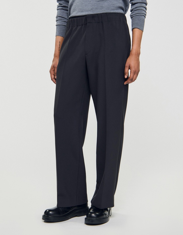 Sandro - Large Jersey Pants