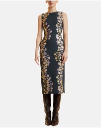 Cynthia Rowley - Sleeveless Bonded Midi Dress