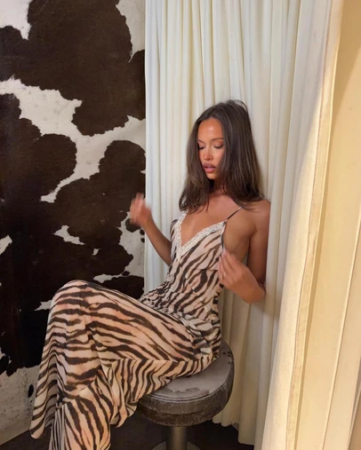 Lioness - Animal Instinct Maxi Dress