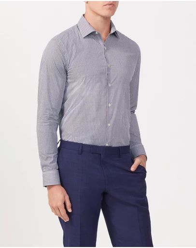 Van Heusen - Mini Poplin Check Shirt