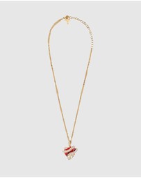 GUESS - Gold-Tone Vintage Guess Necklace