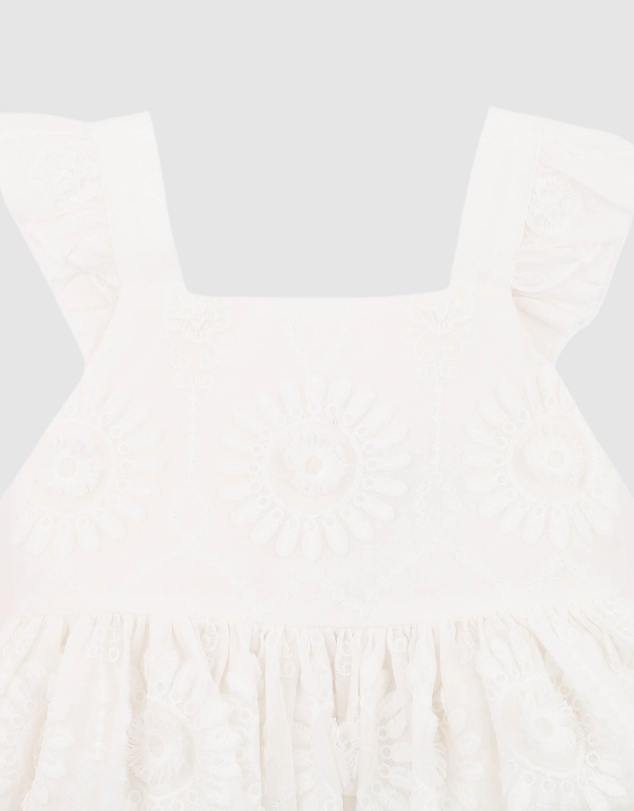 Bebe by Minihaha - Tiered Broidery Dress - Kids