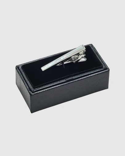 Politix - Mason Mother Of Pearl Tie Clip