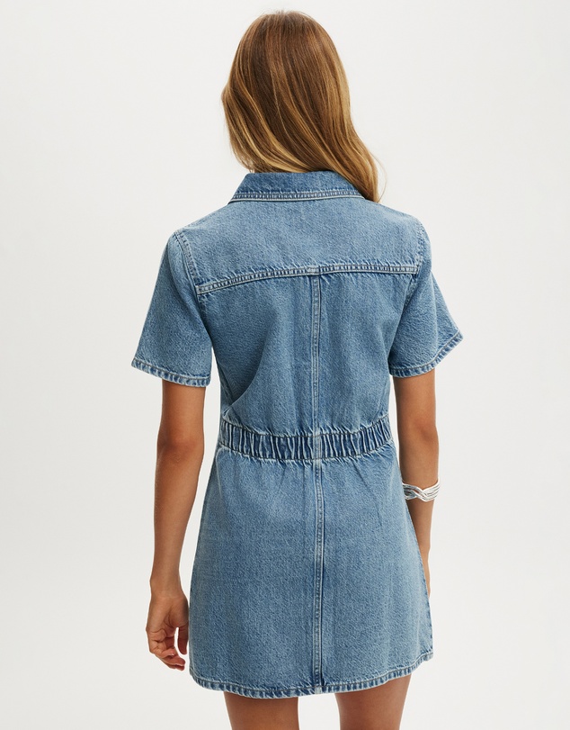 Cotton On - Denim Shirt Dress
