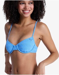 Roxy - Womens Paradise Wave Underwire Bralette Bikini Top