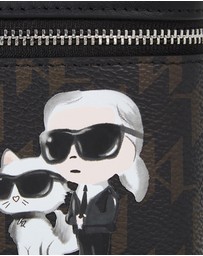 Karl Lagerfeld - Ikon Monogram Small Vanity Crossbody Bag