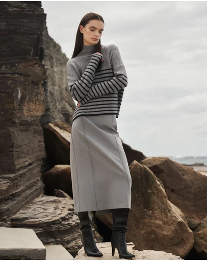Forcast - Joelle Column Skirt