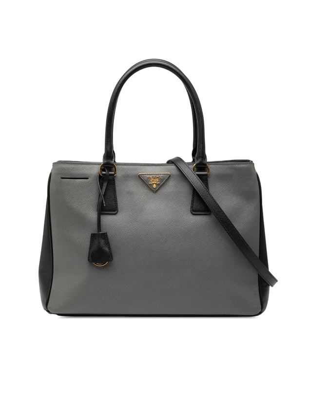 Pre-Loved by Azura Reborn - Pre-Loved Medium Bicolor Saffiano Lux Galleria Satchel