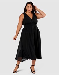 Pink Dusk by Curve Project - Watermelon Sugar Maxi Dress