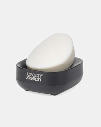 Joseph Joseph - Slim™ Compact Soap Dish with Matt Black Finish