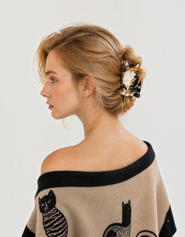 Mossée - Mary Cat Hair Claw Clip