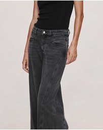 Marle - Cross Stitch Barrel Jeans