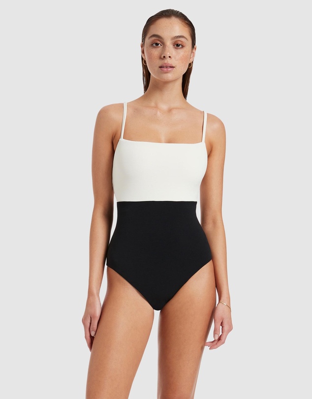 JETS - Versa Rib Minimal Tank One-Piece Swimsuit