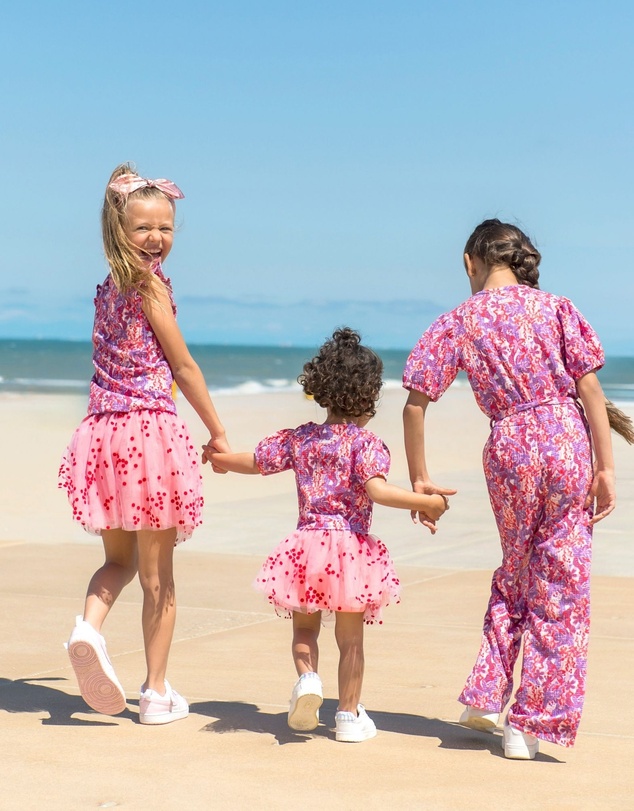 B.Nosy - River Dotted Tulle Skirt - Kids-Teens