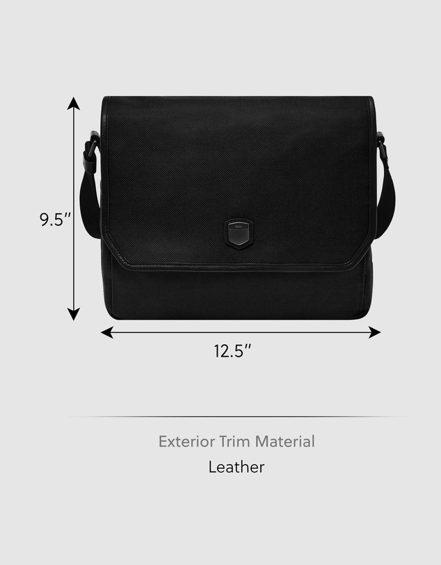 Fossil - Hayes Black Crossbody Bag