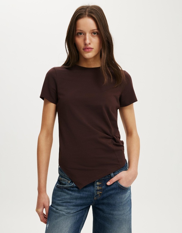 Cotton On - Twist Short Sleeve Tee