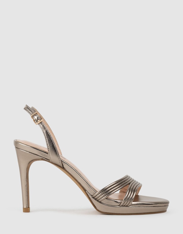 Edward Meller - WENDEZ90 Tubed Strapless Platform Sandal