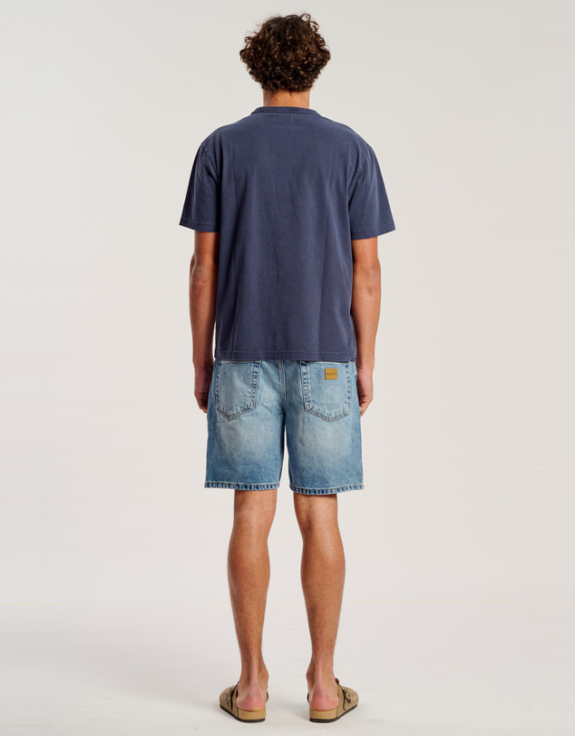 Rolla's - Ezy Denim Shorts - Byron Blue