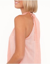 Petal & Pup - Wren Halter Tie Top - Pink