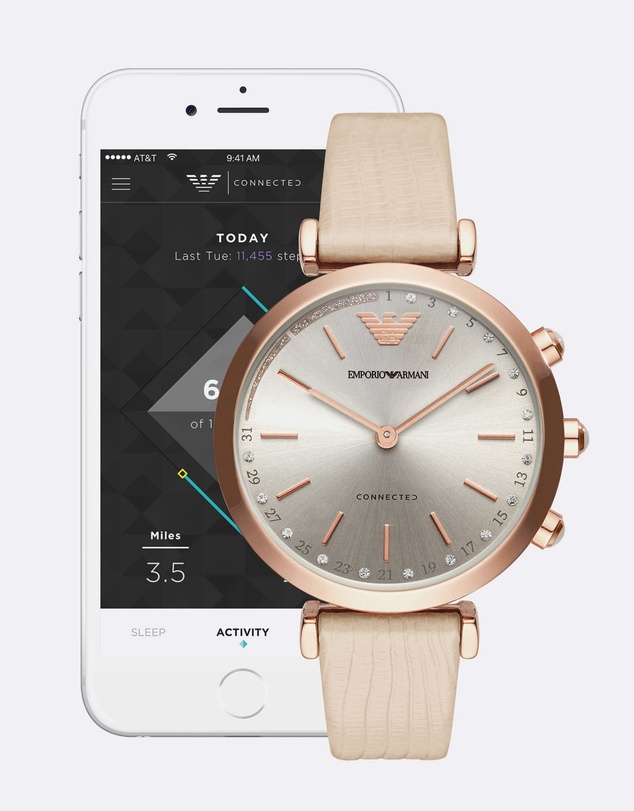 Emporio Armani - Hybrid Smartwatch Nude
