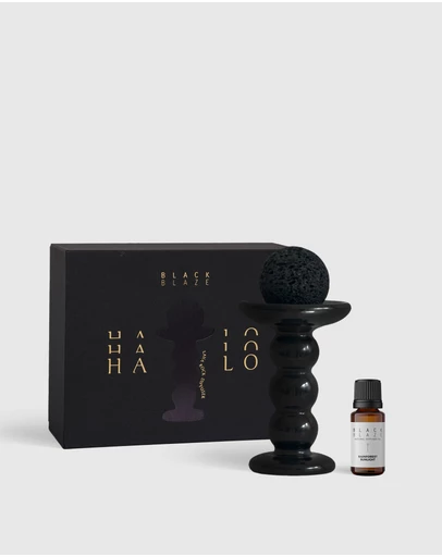Black Blaze - Halo Lava Rock Diffuser Set