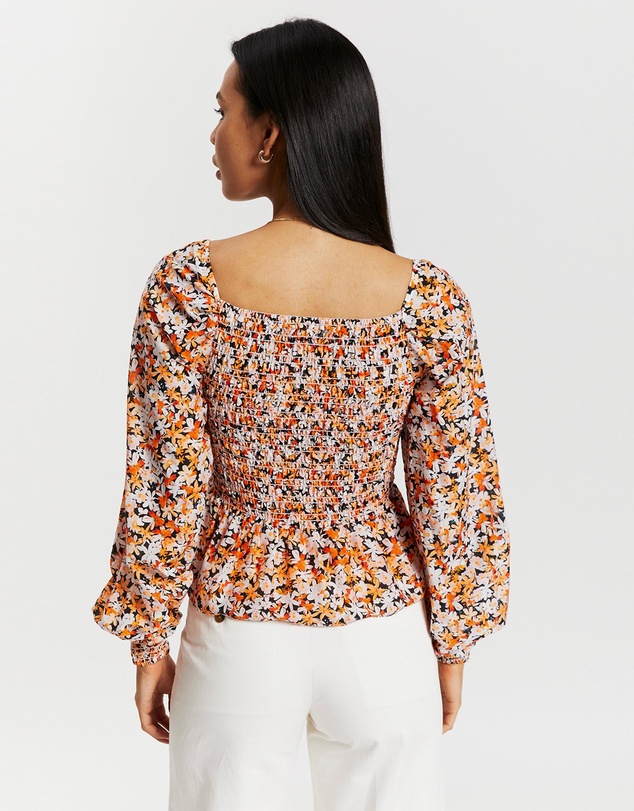 Sofia Irina - Smock Blouse