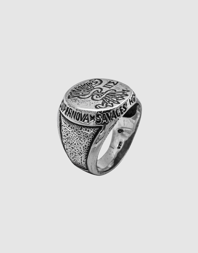 Haze & Glory - ICONIC EXCLUSIVE - Savage Signet Ring in 925 Silver