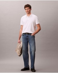 Calvin Klein Jeans - Casual Pique Classic Tipped Polo Shirt