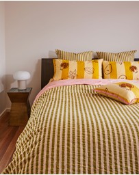 Mosey Me - Seersucker Stripe Quilt Cover