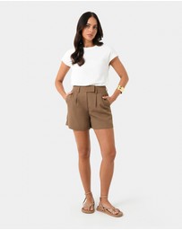 Forcast - Lexee Pleat Front Short