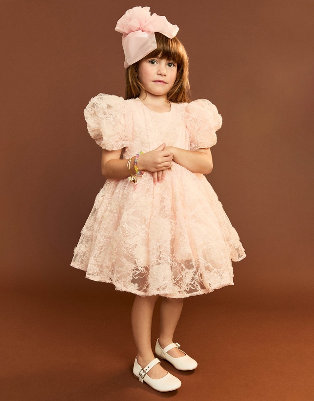 Bardot Junior - Linda Rosette Mini Dress - Kids-Teens