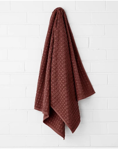 Aura Home - Waffle Bath Towel Range
