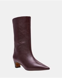 Steve Madden - Lytton Burgundy Boots