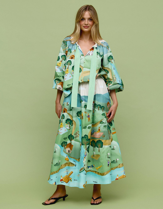 Binny - Lawns Skirt