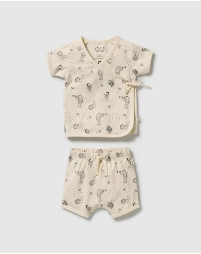 Wilson & Frenchy - Organic Kimono Set - Babies