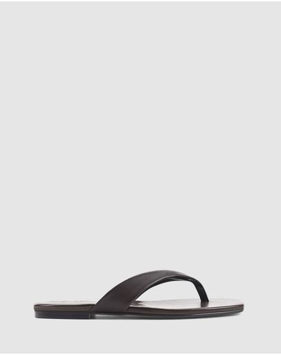 Chocolate Brown Leather