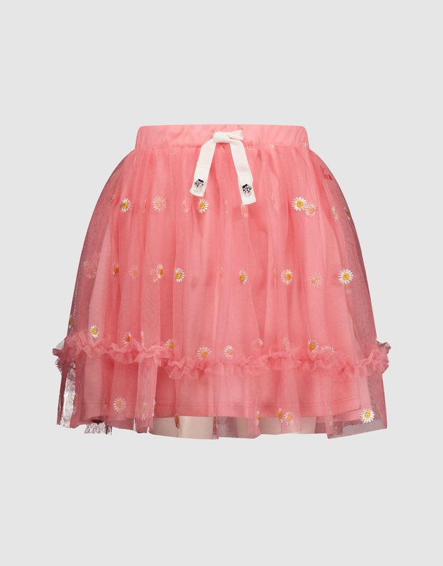 Le Chic - TAYLORA Daisy Embroidered Tutu Skirt - Kids-Teens