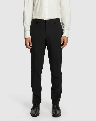 yd. - Seville Wool Blend Dress Pant