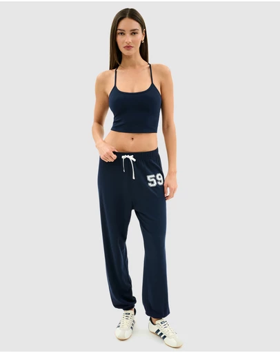 Splits59 - Andie Oversized Fleece Varsity 59 Sweatpants