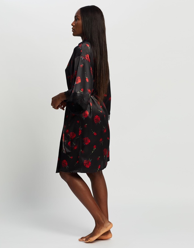 Sainted Sisters - Scarlett Silk Kimono