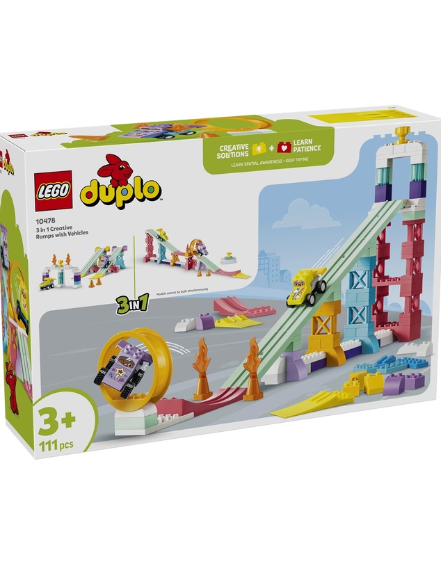 LEGO - 10478 3 in 1 Creative Ramps with Vehicles