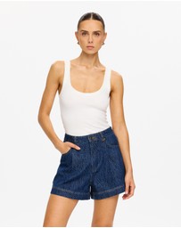 KIVARI - Monroe Denim Shorts